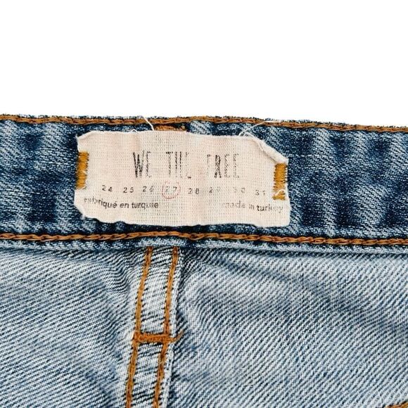 We the Free free people raw boyfriend jeans size 27 - Picture 6 of 7